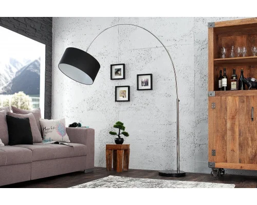 Stojací lampa Big Bow - Černá 2