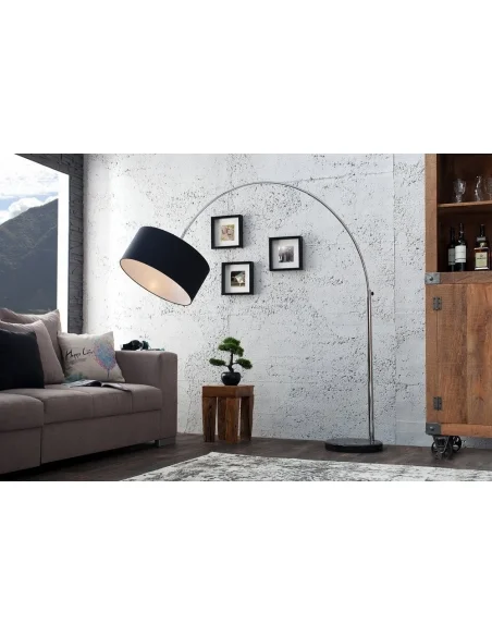 Stojací lampa Big Bow - Černá