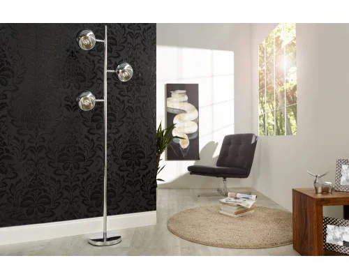 Stojací lampa Triton - chrom