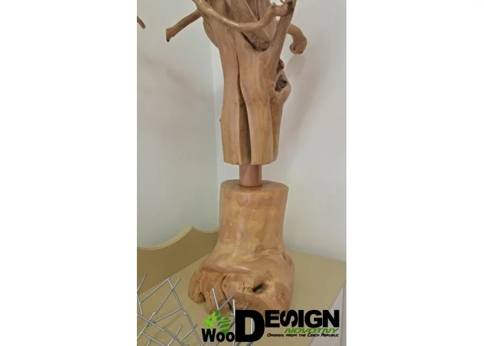 Dekorace Medúza WOOD dřevo Design by Novotny