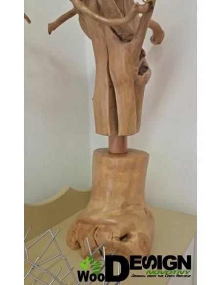 Dekorace Medúza WOOD dřevo Design by Novotny