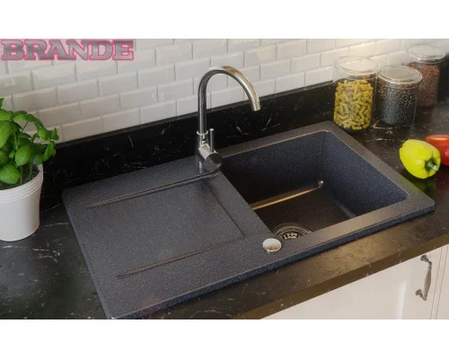 Granitový dřez SanFrancisco pískový