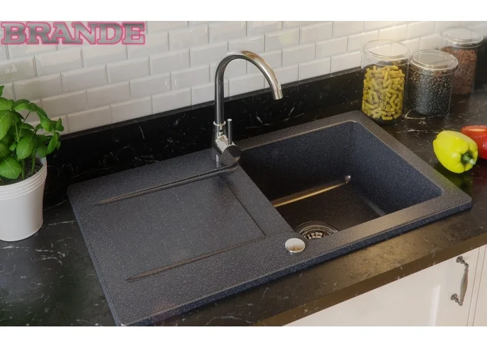 Granitový dřez SanFrancisco pískový