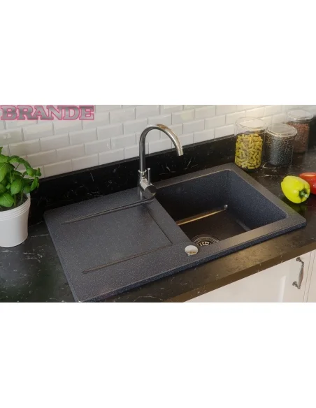 Granitový dřez SanFrancisco pískový