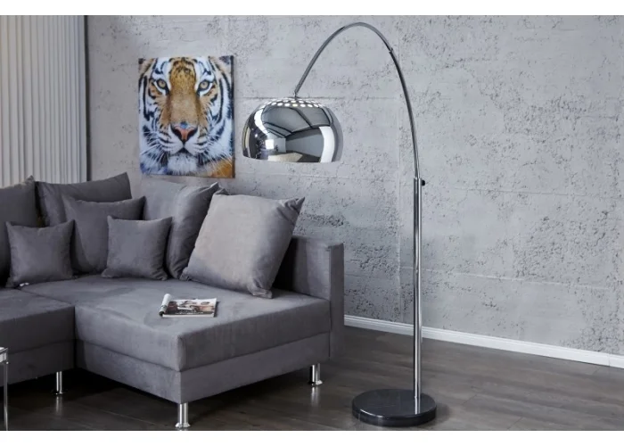 stojací lampa BIG BOW II CHROM