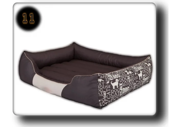 Pelíšek pro psa Comfort Obdélník - Hnědý dog&cat