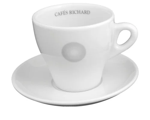 Šálek a podšálek PERLE NOIRE cappucinno od Cafés Richard 2