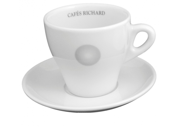 Šálek a podšálek PERLE NOIRE double espresso od Cafés Richard