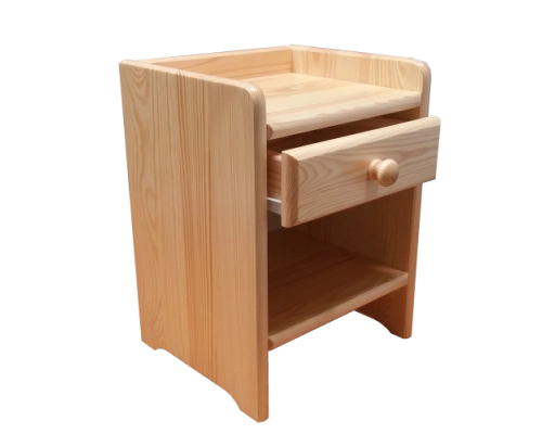 Noční stolek SN 107 masiv borovice