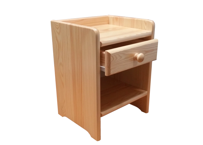 Noční stolek SN 107 masiv borovice