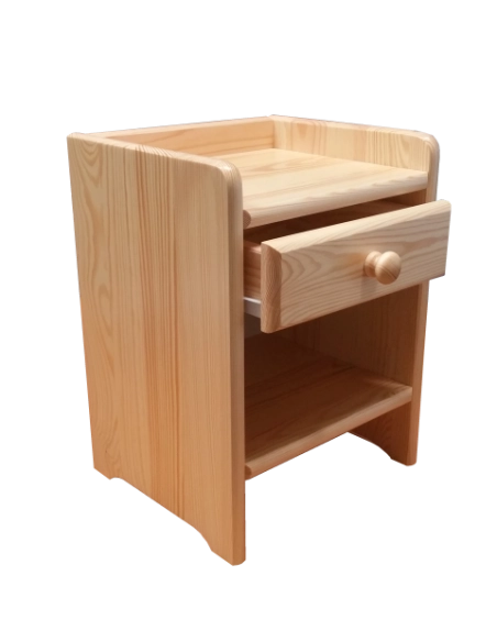 Noční stolek SN 107 masiv borovice