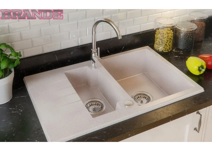 Granitový dřez York grafit