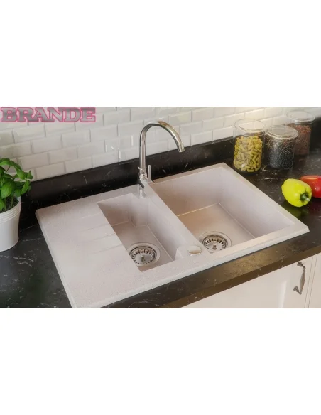 Granitový dřez York grafit