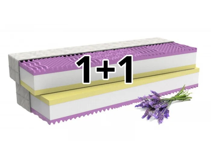 Ortopedická matrace 1+1 LEVANDULE COMFORT