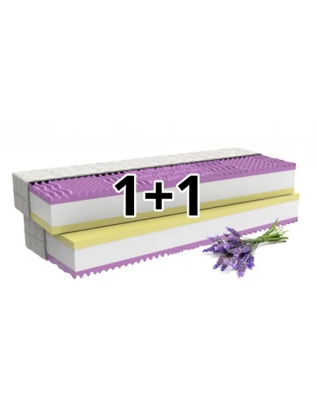 Ortopedická matrace 1+1 LEVANDULE COMFORT