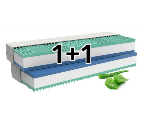 Ortopedická matrace 1+1 ALOE COMFORT