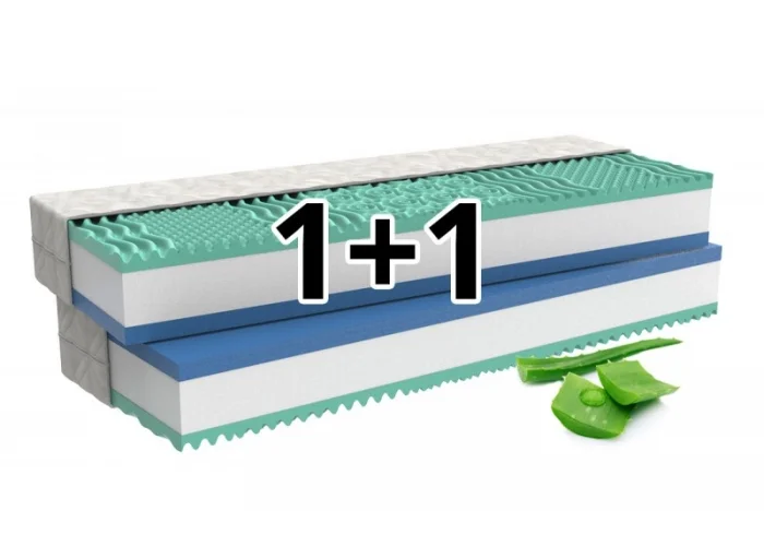 Ortopedická matrace 1+1 ALOE COMFORT