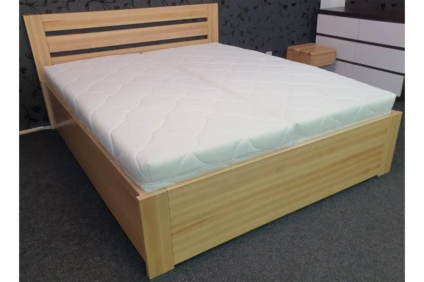 Masivní postel BUK SAMANTA BOX