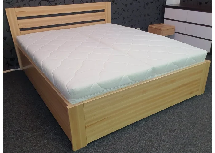 Masivní postel | BUK SAMANTA BOX