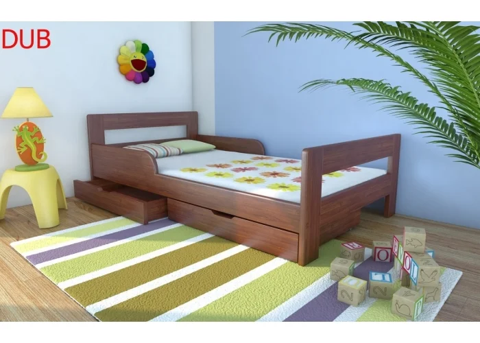Dětská postel z masivu Kinder Verona s roštem