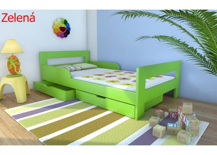 Dětská postel z masivu Kinder Verona s roštem