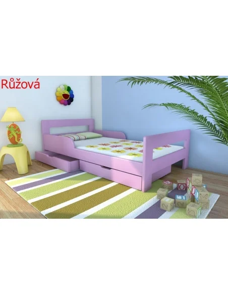 Dětská postel z masivu Kinder Verona s roštem
