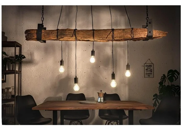 Závěsná lampa Barracuda 152cm Recyklace
