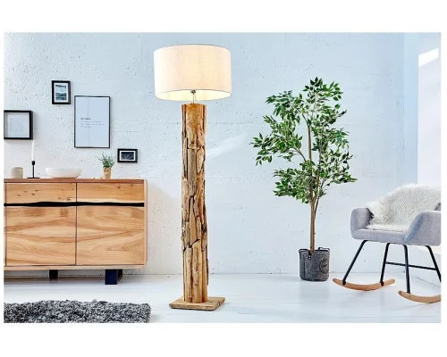 Stojací Lampa Slunečná Přírodní 2