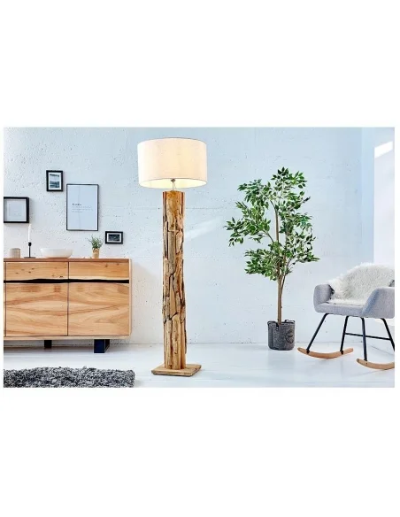 Stojací Lampa Slunečná Přírodní