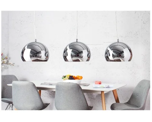 Závěsná lampa Chromagon 3 chrom 2