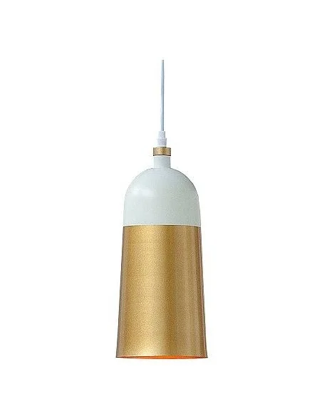 Závěsná lampa Modern Chic I bílé zlato