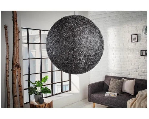 Závěsná lampa Cocooning černá 60cm