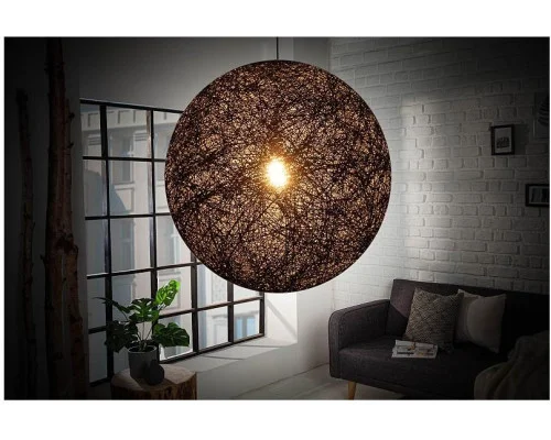 Závěsná lampa Cocooning černá 60cm 2