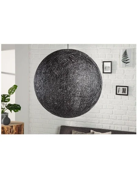 Závěsná lampa Cocooning černá 60cm