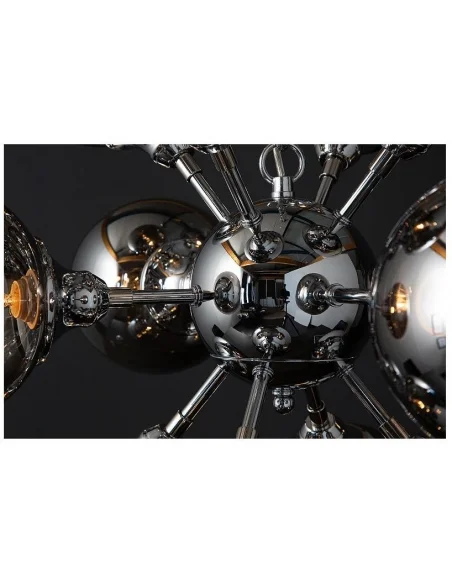 Závěsná lampa Galaxy stříbrná 72cm