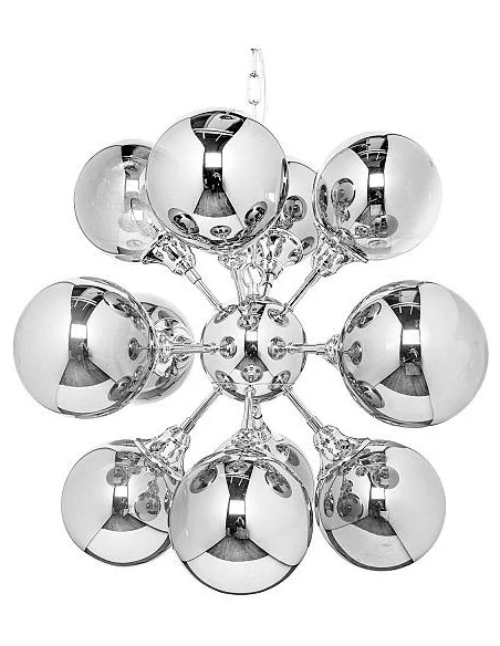 Závěsná lampa Galaxy stříbrná 72cm