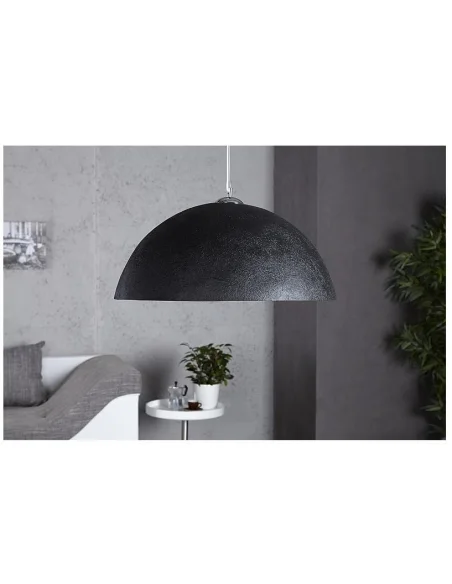 Závěsná lampa černá zlatá 50cm