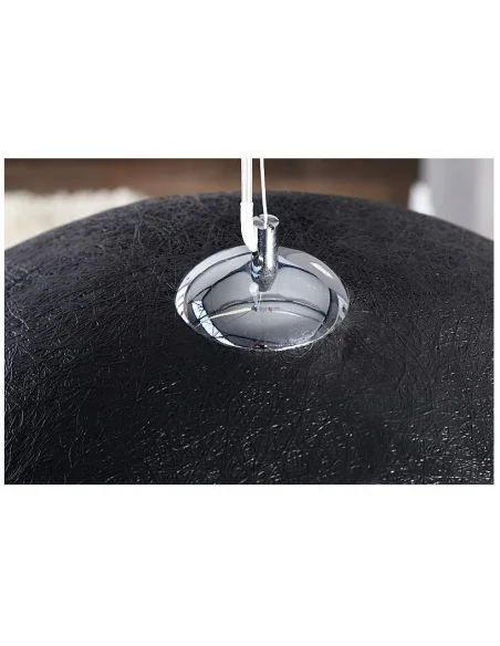 Závěsná lampa černá zlatá 50cm