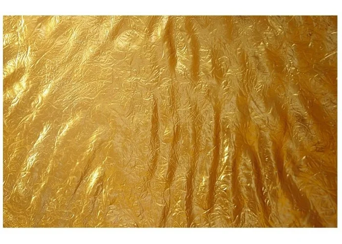 Závěsná lampa černá zlatá 70cm