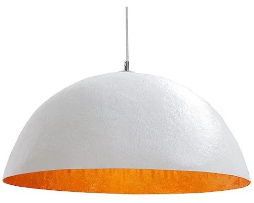 Závěsná lampa bílé zlato 70cm 2