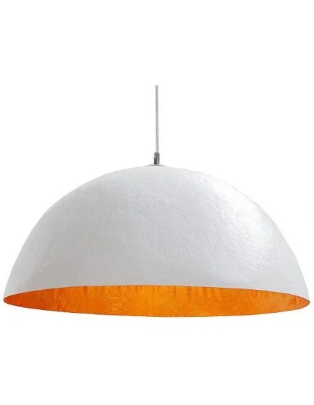 Závěsná lampa bílé zlato 70cm