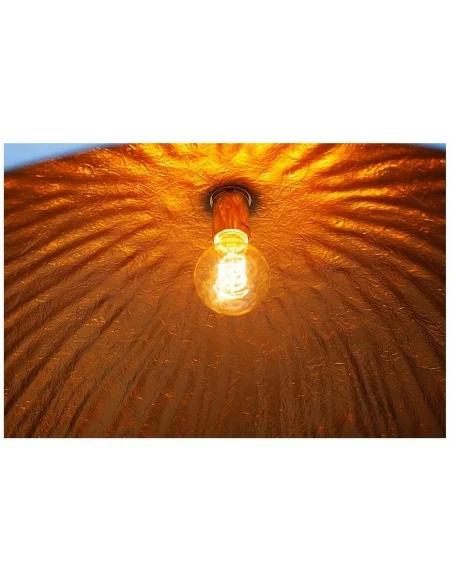 Závěsná lampa bílé zlato 70cm