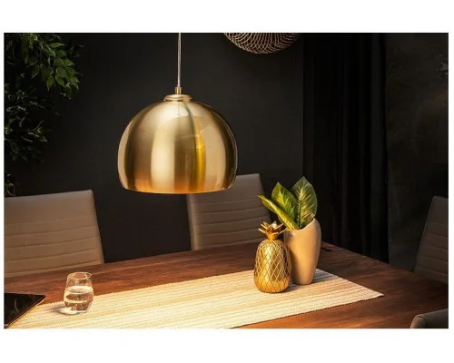 Závěsná lampa Zlatá koule 30cm