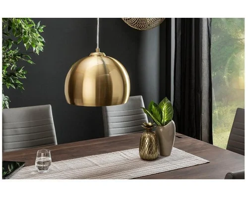 Závěsná lampa Zlatá koule 30cm 2