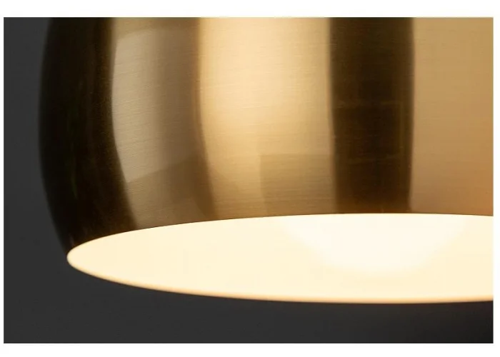 Závěsná lampa Zlatá koule 30cm