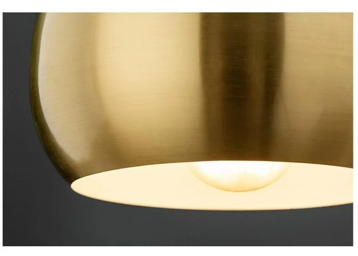 Závěsná lampa Zlatá 3 koule