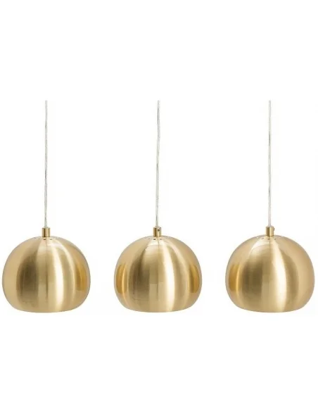 Závěsná lampa Zlatá 3 koule