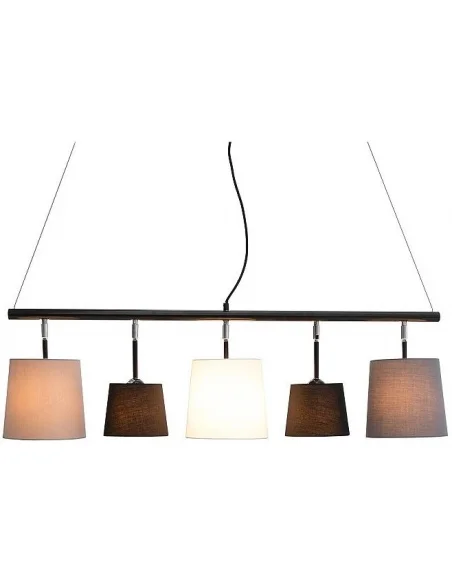 Závěsné lampa černá šedá bílá 100cm