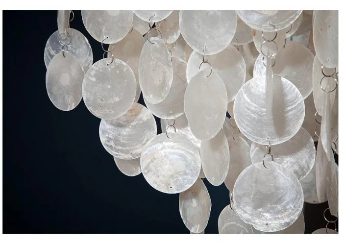 Závěsná lampa Shell odraz 80cm