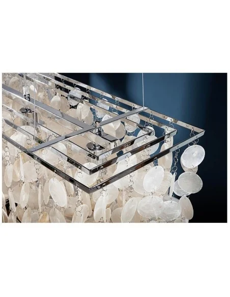 Závěsná lampa Shell odraz 80cm